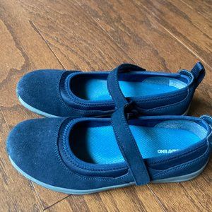 Lands End Women's 501779 Suede Comfort Shoes 7.5